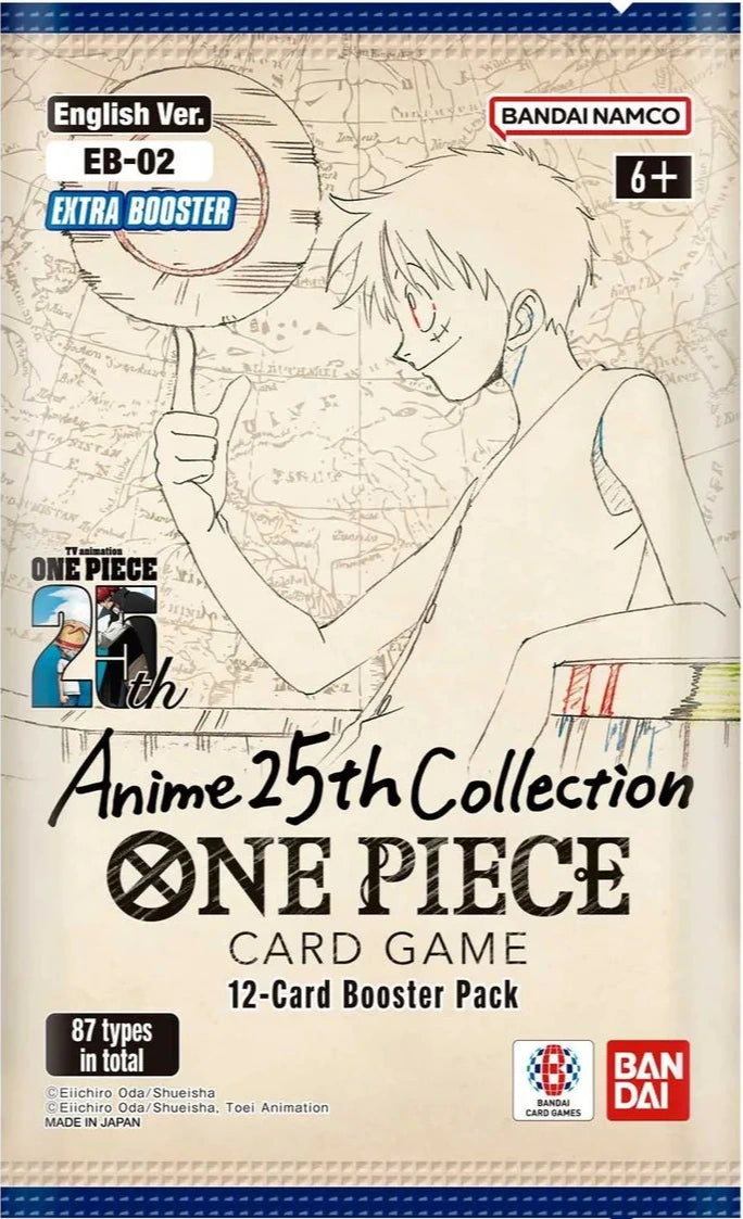 One Piece EB02 Anime 25th Collection Booster English