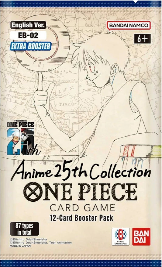 One Piece EB02 Anime 25th Collection Booster English