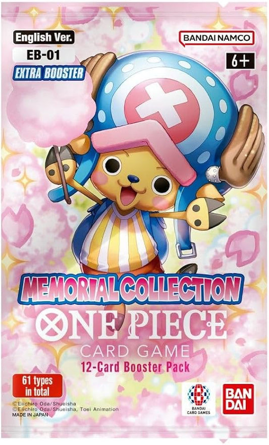 One Piece EB01 MEMORIAL COLLECTION Booster English