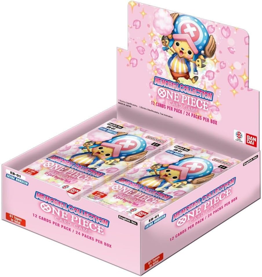 One Piece EB01 MEMORIAL COLLECTION Booster English