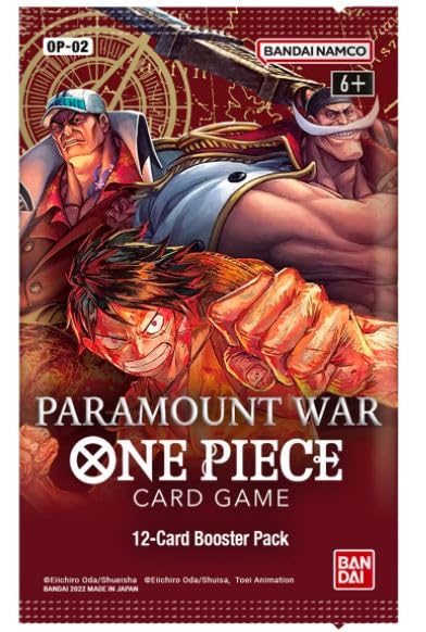 One Piece OP02 PARAMOUNT WAR Booster English