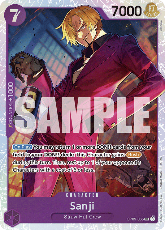 Sanji - OP09-065 - SR