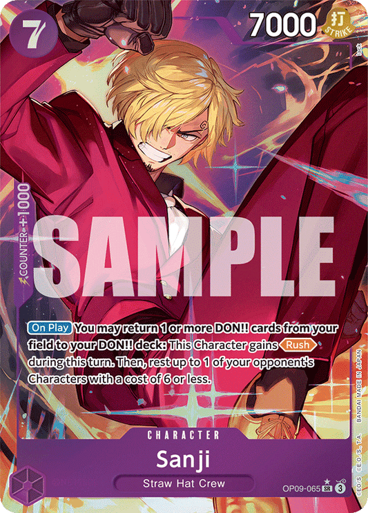 Sanji - OP09-065_p1 - SR