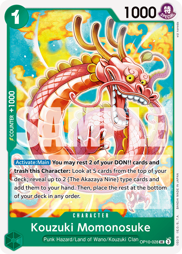 Kouzuki Momonosuke - OP10-028 - UC