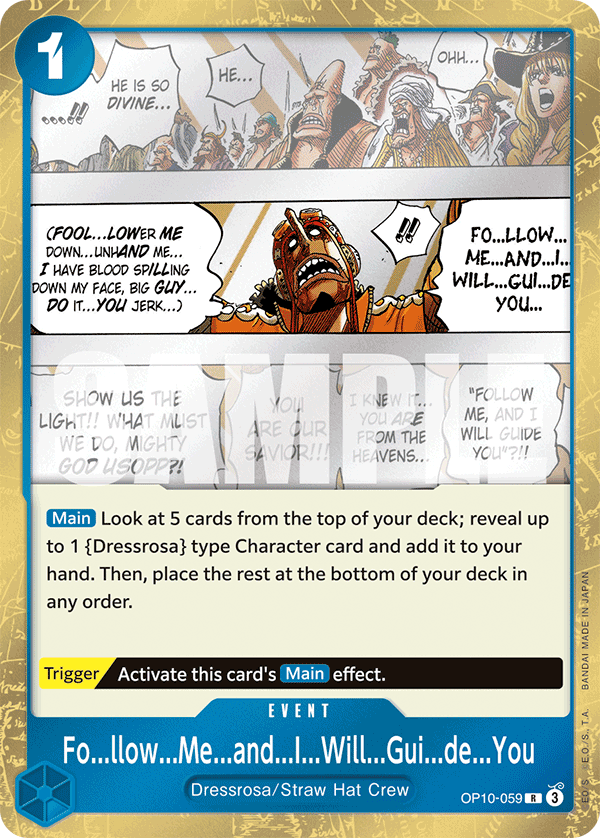 Fo...llow...Me...and...I...Will...Gui...de...You - OP10-059 - R