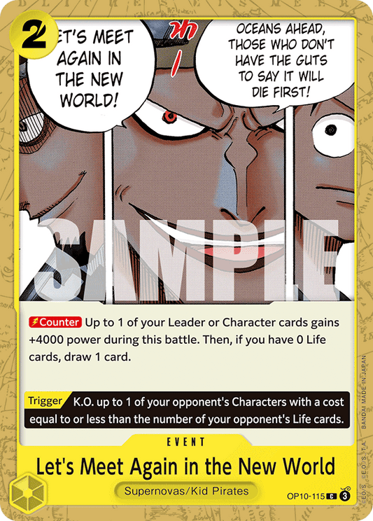 Let's Meet Again in the New World - OP10-115 - C