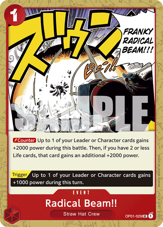 Radical Beam!! - OP01-029_p1 - UC