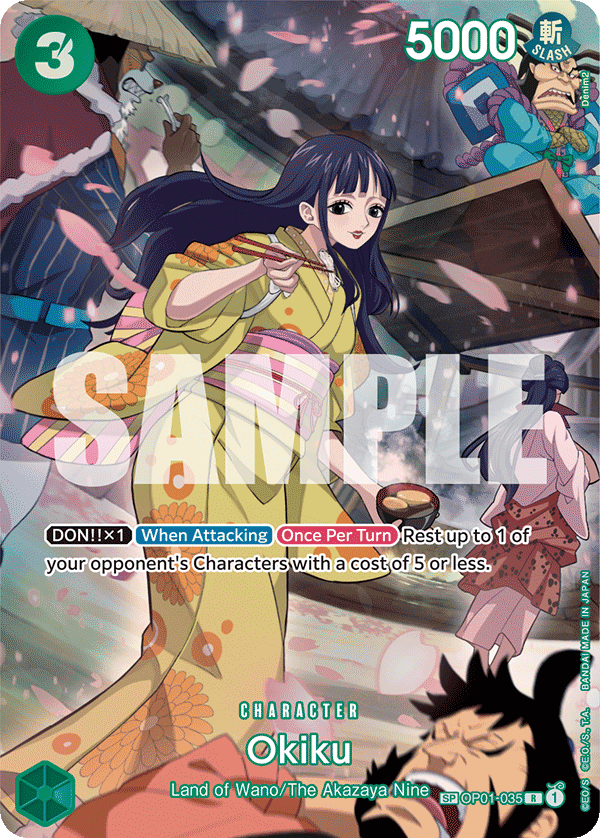 Okiku - OP01-035_p2 - SP CARD