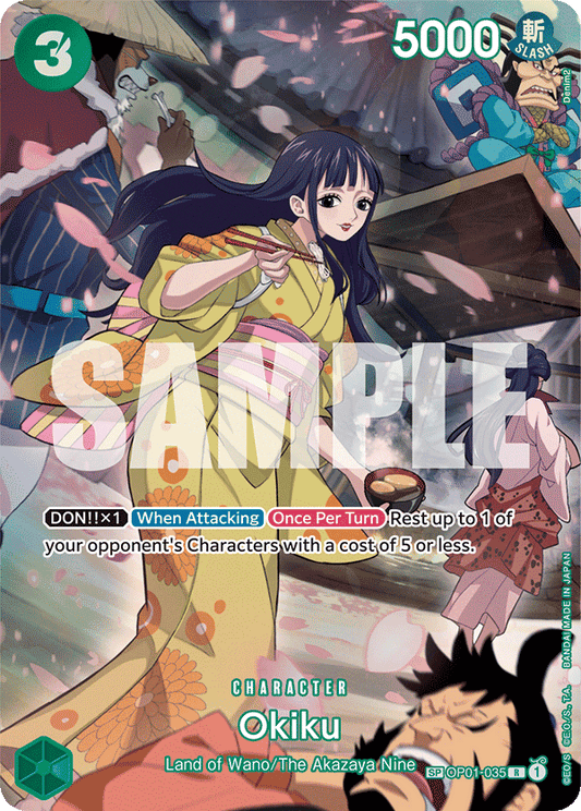 Okiku - OP01-035_p2 - SP CARD