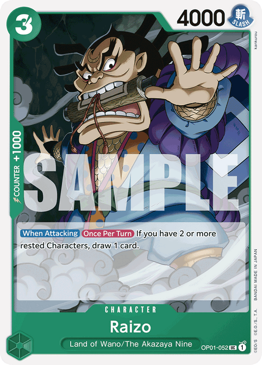 Raizo - OP01-052_p2 - UC