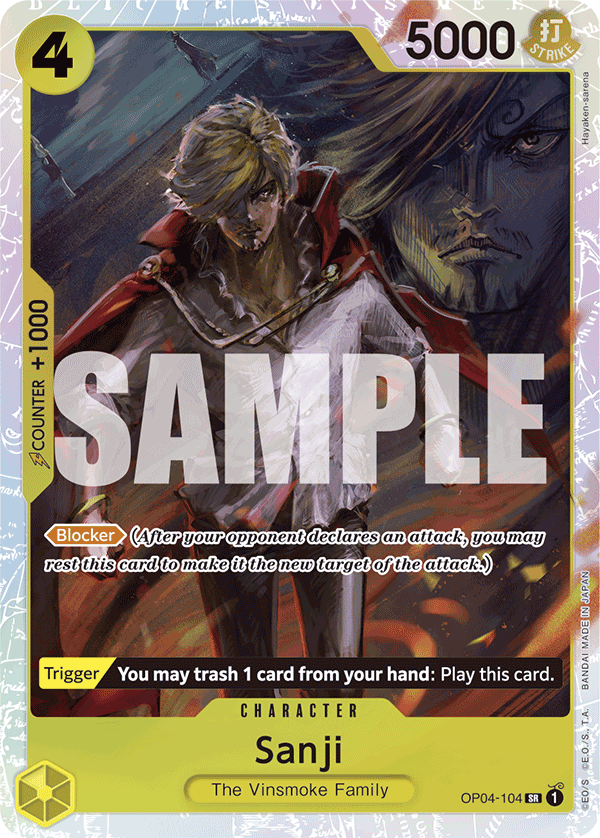 Sanji - OP04-104_p2 - SR