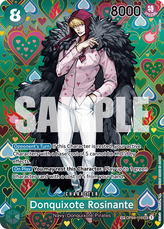 Donquixote Rosinante - OP04-119_p2 - SP CARD