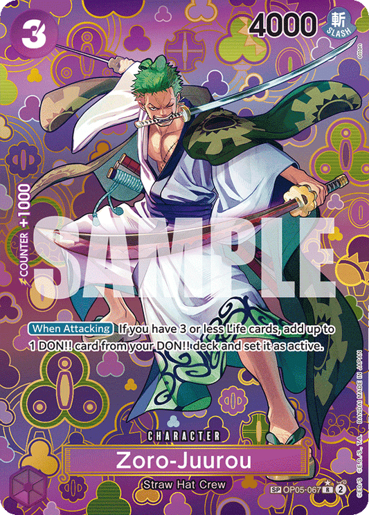 Zoro-Juurou - OP05-067_p4 - SP CARD