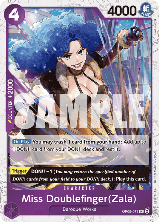 Miss Doublefinger(Zala) - OP05-073_p2 - UC