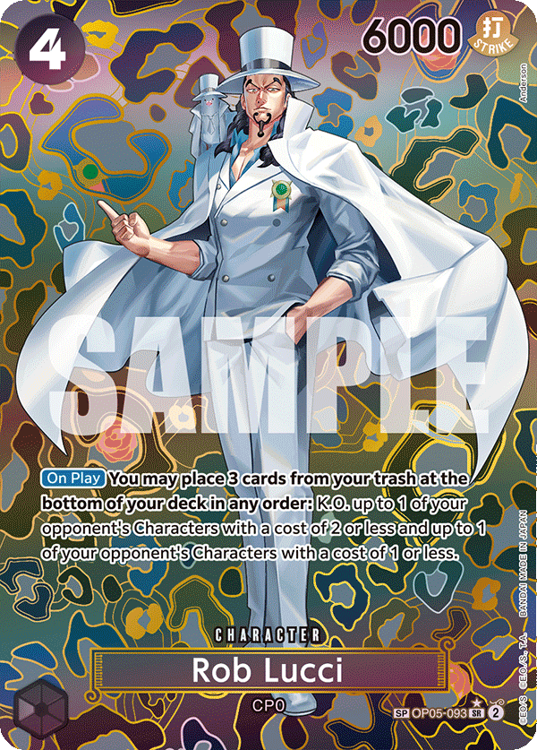 Rob Lucci - OP05-093_p2 - SP CARD