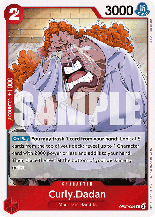 Curly.Dadan - OP07-004 - R
