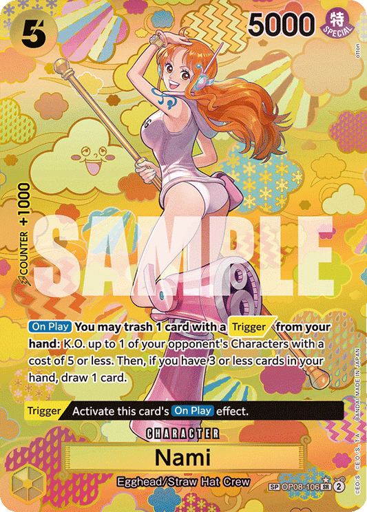 Nami - OP08-106_p2 - SP CARD