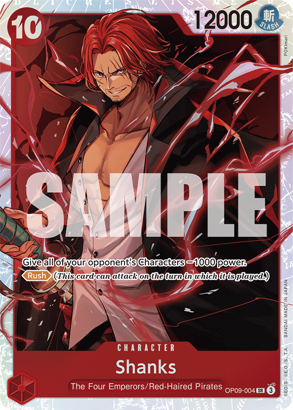 Shanks - OP09-004 - SR
