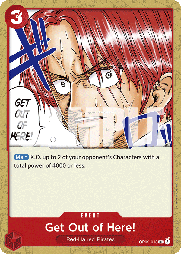 Get Out of Here! - OP09-018 - UC