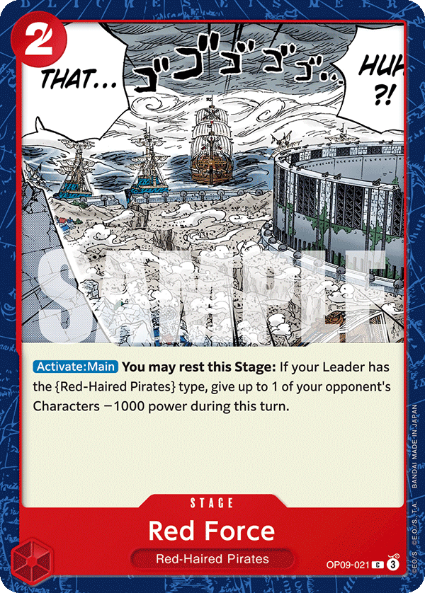 Red Force - OP09-021 - C