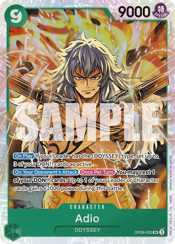 Adio - OP09-023 - SR