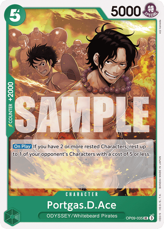 Portgas.D.Ace - OP09-035 - UC
