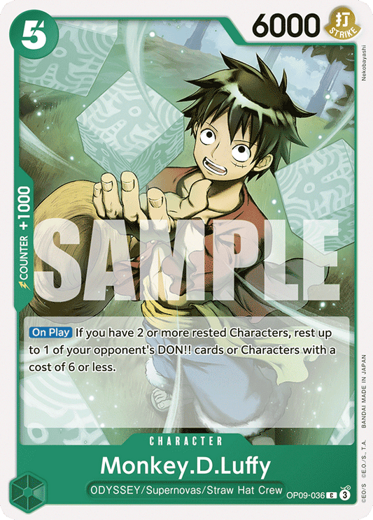 Monkey.D.Luffy - OP09-036 - C