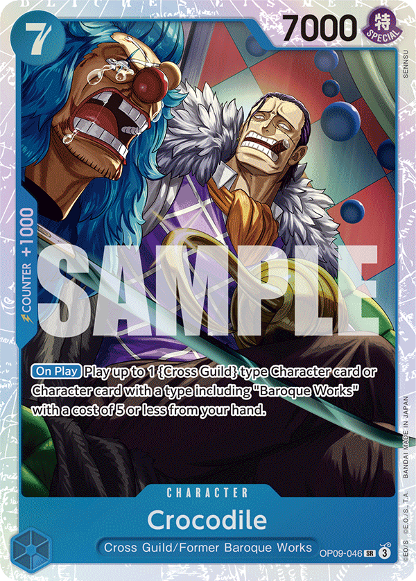 Crocodile - OP09-046 - SR