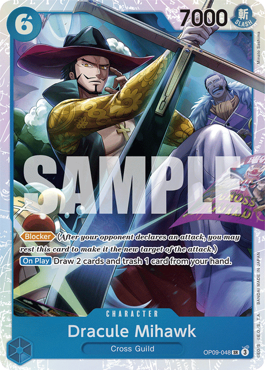 Dracule Mihawk - OP09-048 - SR