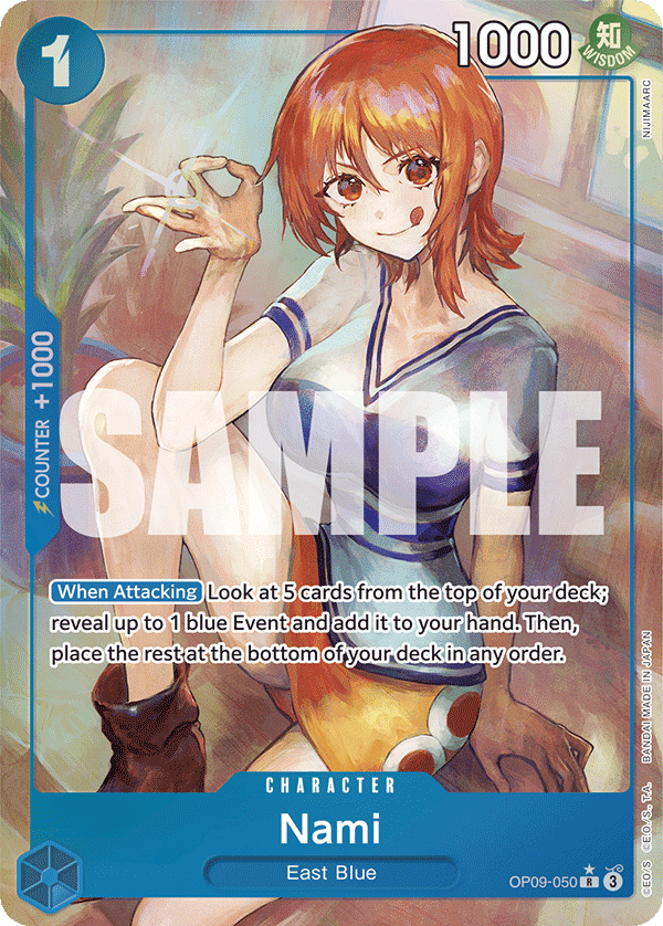 Nami - OP09-050_p1 - R