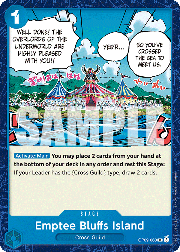 Emptee Bluffs Island - OP09-060 - C