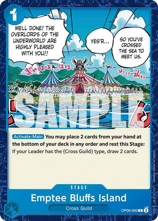 Emptee Bluffs Island - OP09-060 - C