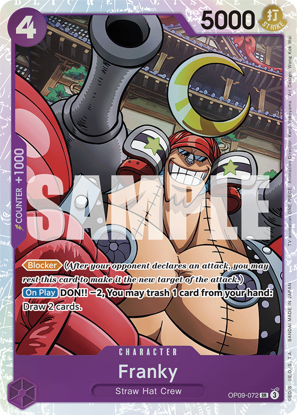 Franky - OP09-072 - SR