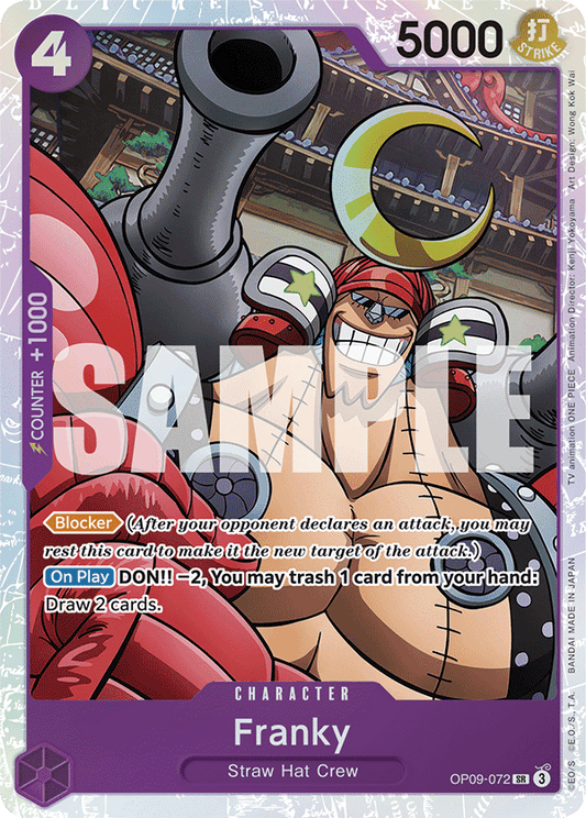 Franky - OP09-072 - SR