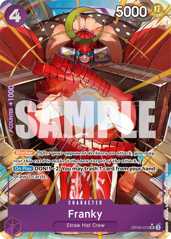 Franky - OP09-072_p1 - SR