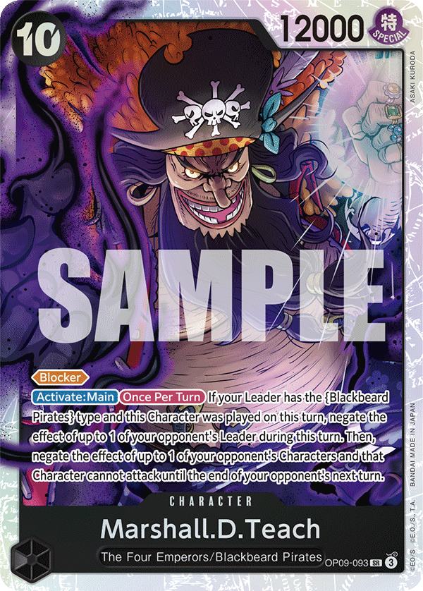 Marshall.D.Teach - OP09-093 - SR