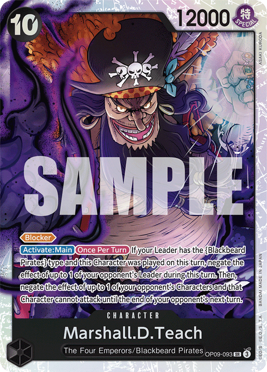 Marshall.D.Teach - OP09-093 - SR
