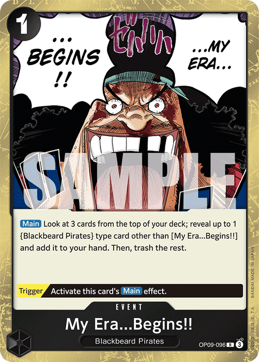 My Era...Begins!! - OP09-096 - R