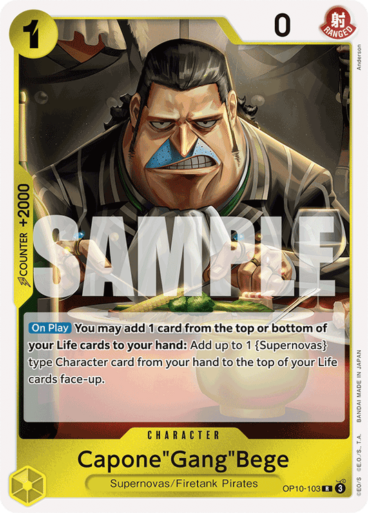 Capone`Gang`Bege - OP10-103 - R