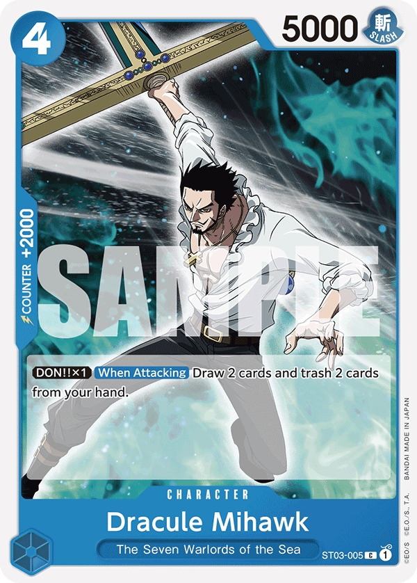 Dracule Mihawk - ST03-005_p3 - C