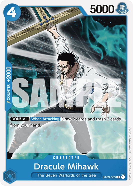 Dracule Mihawk - ST03-005_p3 - C