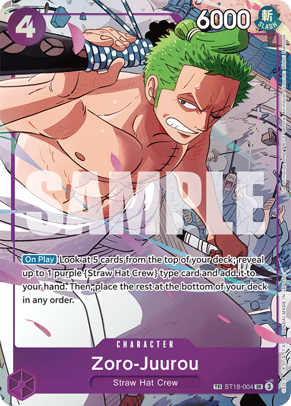 Zoro-Juurou - ST18-004_p1 - SR