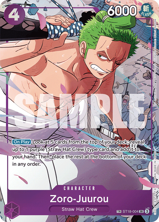Zoro-Juurou - ST18-004_p1 - SR