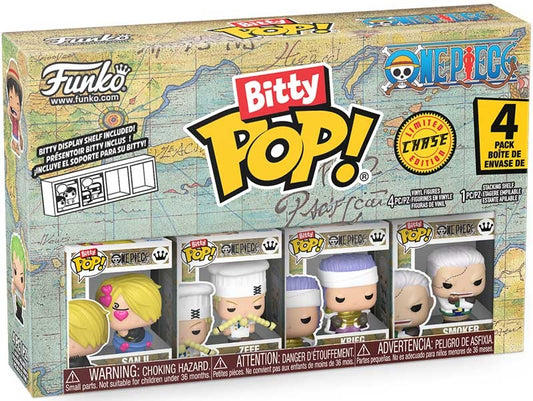 FUNKO BITTY POP: ONE PIECE - SANJI 4PK