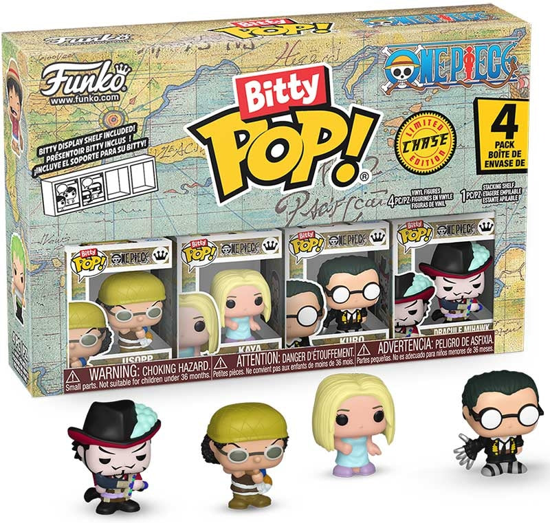 FUNKO BITTY POP: ONE PIECE - USOPP 4PK